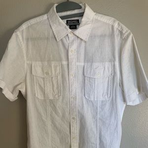 Double Pocket Michael Kors Short Sleeve Shirt.